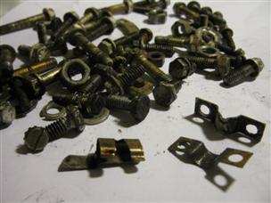 (image for) hardware nut bolt Johnson model 6R79 outboard motor 