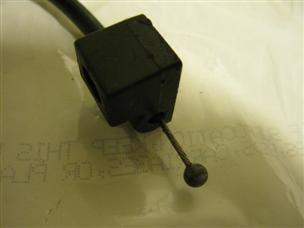 (image for) knob cable Mercury 9.8 hp outboard 