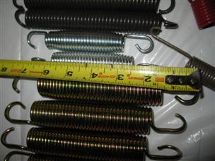 (image for) Twenty four large Industrial pull springs spring