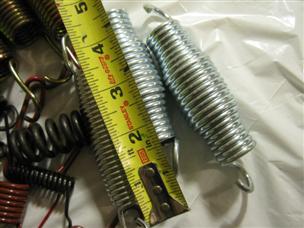 (image for) Twenty four large Industrial pull springs spring