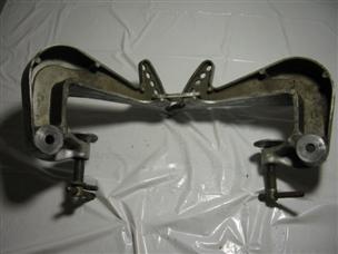 (image for) IJ-62 IJ-61 clamp 1940s 1950s antique outboard