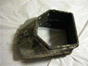 (image for) exhaust connector casting 1989 Johnson 115 hp outboard motor