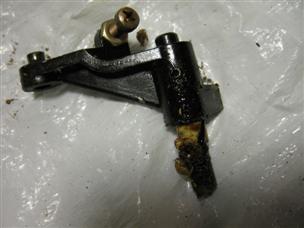 (image for) lever linkage shaft Mercury 6 outboard