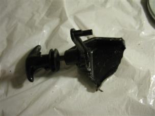 (image for) knob lever Mercury 7.5 hp outboard