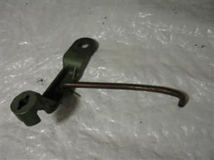 (image for) control lever rod 1950s green Johnson QD-14 outboard 10 hp