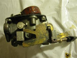 (image for)  carburetor part 1950s Johnson 5.5 hp model CD-12 cd12