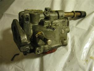 (image for)  carburetor part 1950s Johnson 5.5 hp model CD-12 cd12