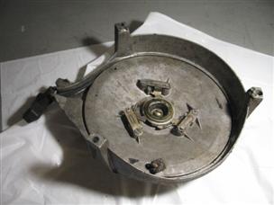 (image for) 1950s starter Evinrude Bigtwin model 25012 Gale 25 hp plate outboard