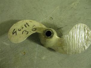 (image for) Scott 3.6 hp propeller