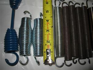 (image for) Twenty large Industrial pull springs spring