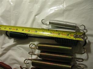 (image for) Twenty large Industrial pull springs spring