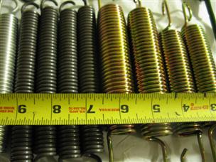 (image for) Twenty large Industrial pull springs spring