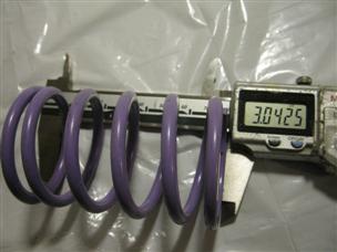 (image for) PURPLE 15-50 lbs 3" inch long 1.95" OD 1.56" ID compression Spring die press