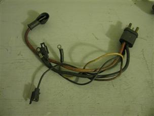 (image for) 1950s Big Twin seahorse wiring plug johnson evinrude 