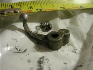 (image for) tiny choke lever 1930s Antique Bendix Eclipse outboard motor