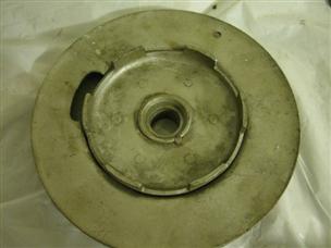 (image for) antique outboard pulley 42b40 42-40 evinrude johnson hd td