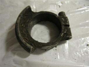 (image for) bracket mount swivel clamp 1930s Antique Johnson AT-39 outboard motor