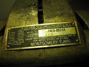 (image for) clamp Montgomery Ward 14EA-8824A outboard