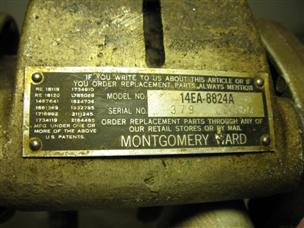 (image for) clamp Montgomery Ward 14EA-8824A outboard