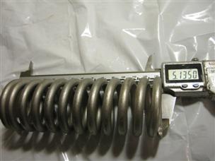 (image for) Stainless steel 5.13 " inch long 1.88" OD 1.32" ID compression Spring die press