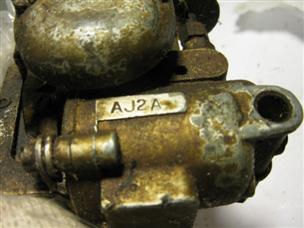 (image for) AJ2A antique outboard carburetor outboard