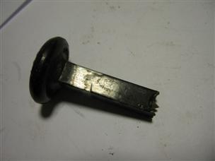 (image for) choke knob + screw 1950s Johnson RDE-19M outboard rde-19