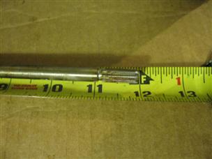 (image for) 16274404 1627-4404 33402 1970s Mercury Lower shift shaft stainless outboard 20