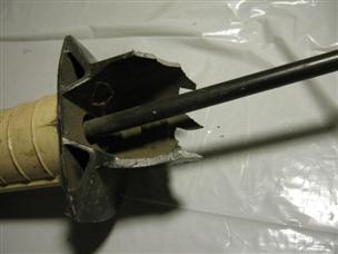 (image for) handle part West Bend 12 hp outboard motor