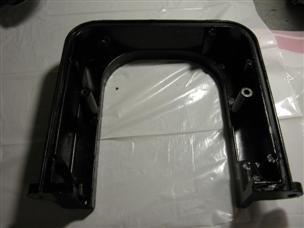 (image for) 72974 bracket casting black Mercury 85 outboard