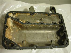 (image for)  1976 40 hp 40655 evinrude outboard exhaust cover 