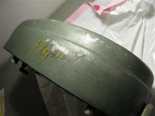 (image for) gas tank fuel Sears Elgin OLD green outboard west bend