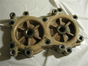 (image for) cylinder head Chrysler 6 model 64H9E outboard