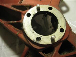 (image for) Bracket 1950s Johnson RD-19 30 35 hp outboard