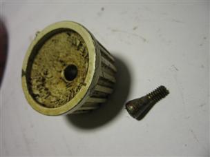 (image for) 1960s large High speed mixture knob Evinrude outboard