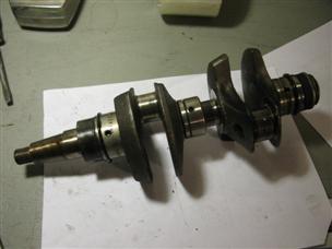 (image for) crankshaft omc 33553B Evinrude Ski Twin 33 Johnson 33 outboard