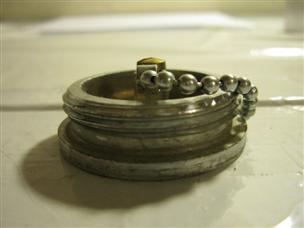 (image for) Edward chrome metal gas cap Gas cap Antique vintage boat runabout