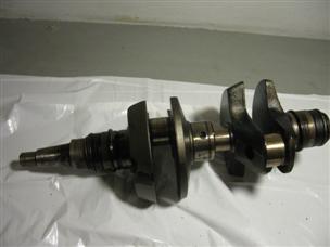 (image for) 302530 crankshaft 1950s 25 hp Johnson Evinrude outboard 375762 302544 302574