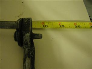 (image for) Antique Mercury Shift shaft handle mark 15 merc outboard 