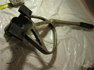 (image for) handle bracket swivel 1950s Evinrude Fleetwin 4447 4434 outboard motor 7.5 hp