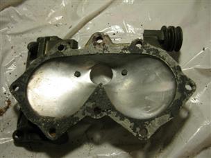 (image for) 901167 intake manifold 1960s West Bend outboard motor 12 14 16 18 50554 901167-2