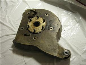 (image for) bracket casting cover plate mount antique Lawson outboard