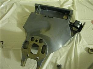 (image for) 10724A evinrude 9.9 hp outboard tiller steering bracket