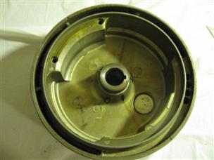 (image for) flywheel 1950s Johnson 5.5 hp model CD-12 cd12