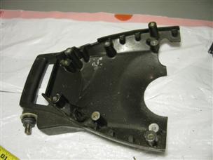 (image for) 687038 tiller bracket 0E004291 OEOO4291 Mercury outboard 5 hp gamefisher sears