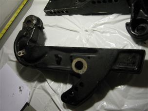 (image for) Mercury 1494-7475F 1495-7477F bracket outboard 1494-7475 1495-7477