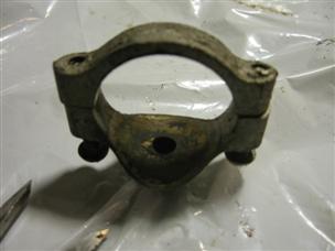 (image for) Antique 1920s cast iron Johnson outboard A1M tube collar connector