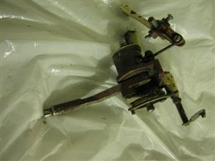 (image for) really weird shift linkage 1960s Mercury tiller handle mark 28 outboard 