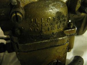 (image for) carburetor antique Hiawatha 16 hp outboard 