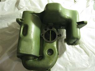 (image for) intake silencer green 1950s Johnson RD 25 outboard 30