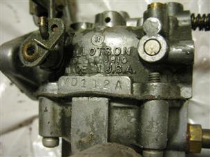 (image for) carburetor Tillotson MD112A West Bend outboard motor 12 14 16 18